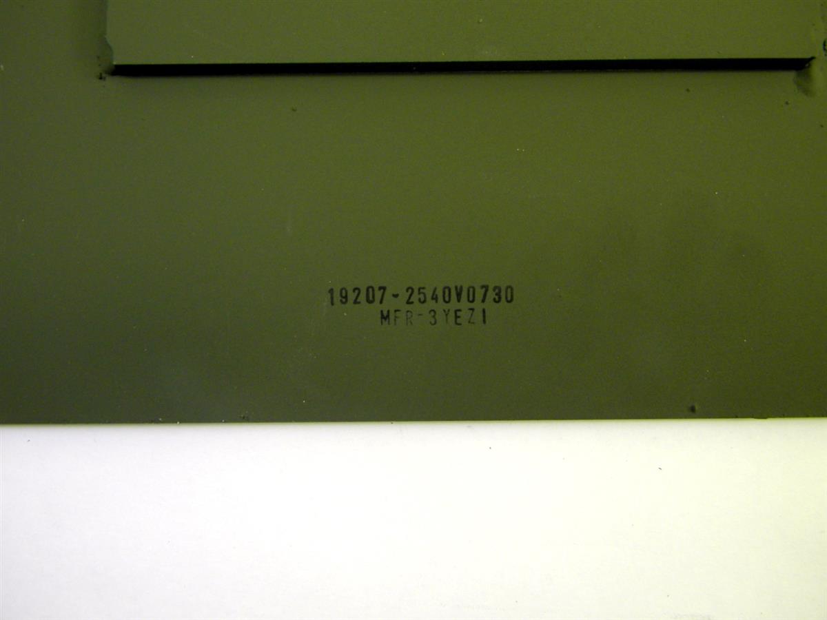 Jack Base Plate for HET M1070 and HEMTT M977, M978, M983, M984